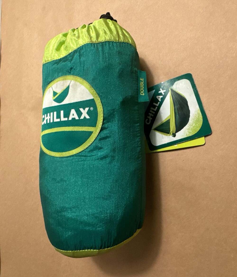Chillax Double Travel Hammock Green